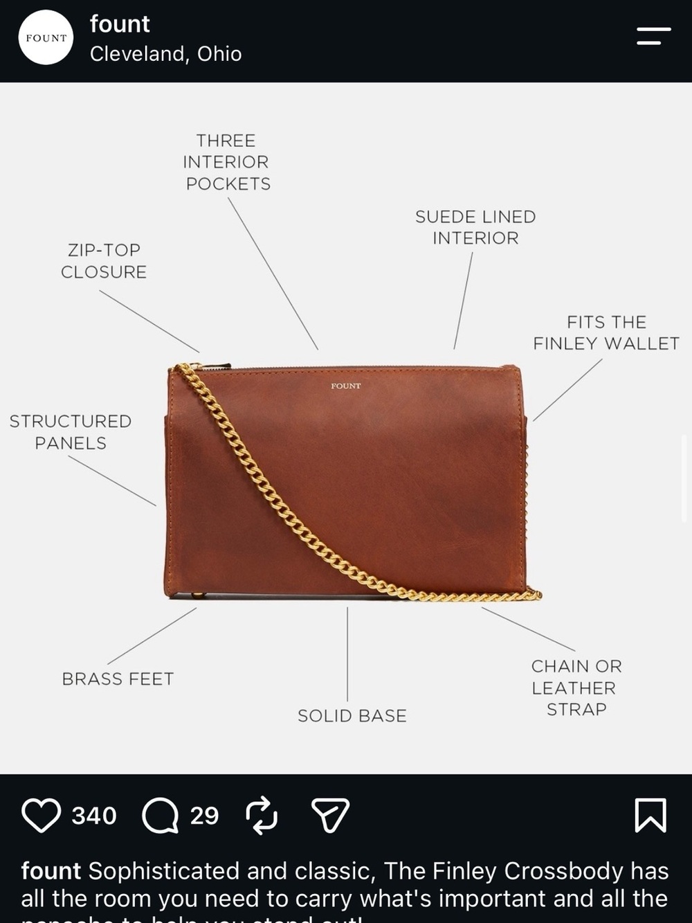 Fount Finley Crossbody - Original Design View 5